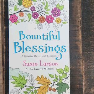 Bountiful Blessings Susie Larson Adult Coloring Book 2018 Paperback Faith